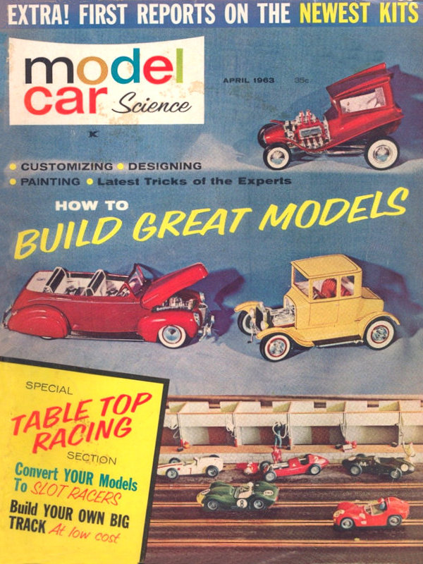 Model Car Science Apr April 1963 