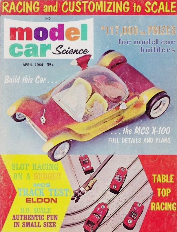Model Car Science Apr April 1964 