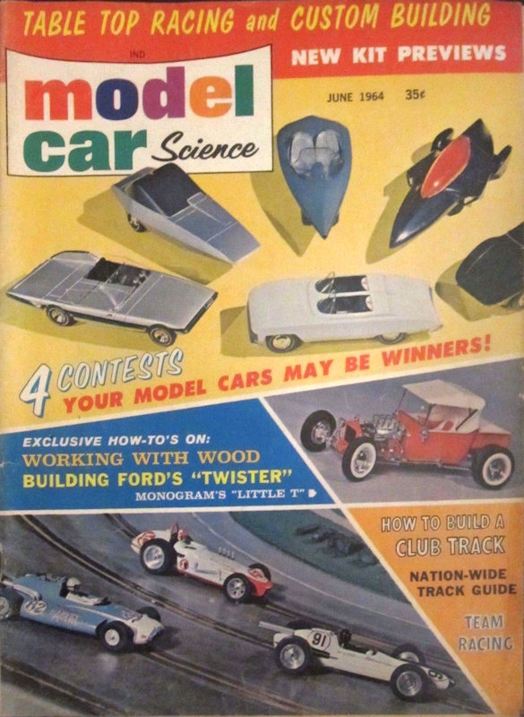 Model Car Science June 1964 