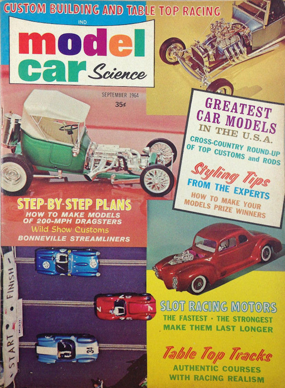 Model Car Science Sept September 1964 