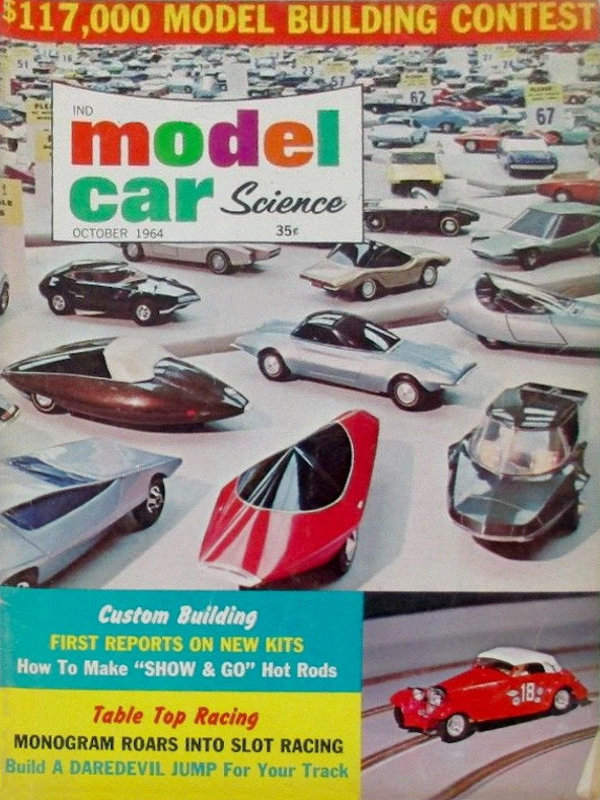 Model Car Science Oct October 1964 