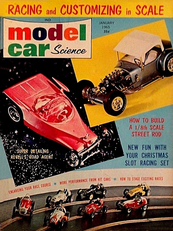 Model Car Science Jan January 1965 