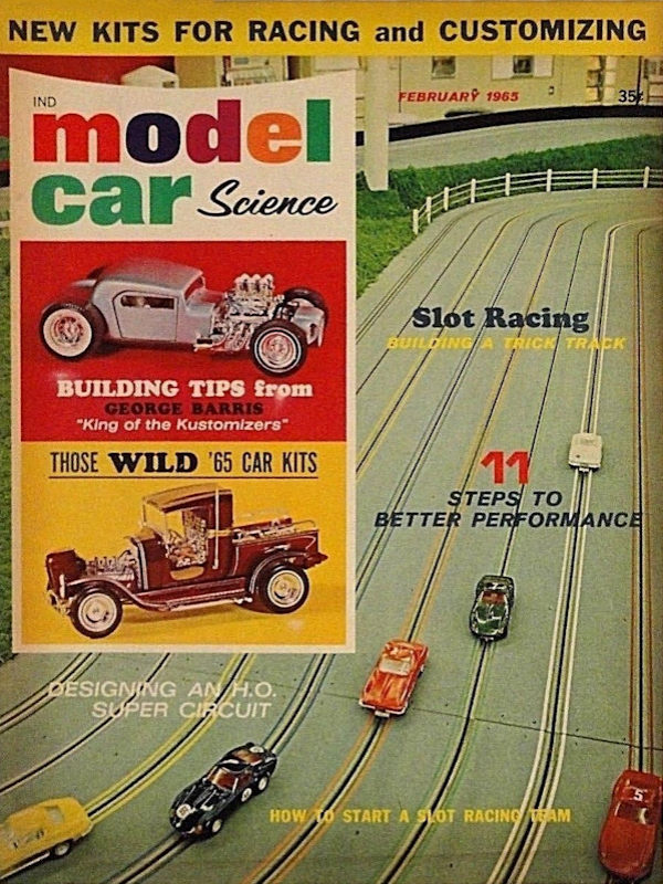 Model Car Science Feb February 1965 