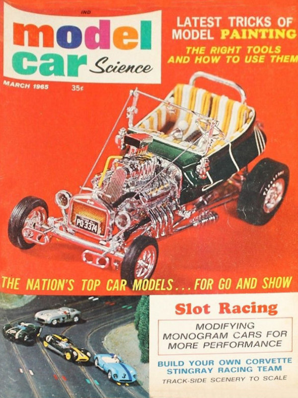 Model Car Science Mar March 1965 