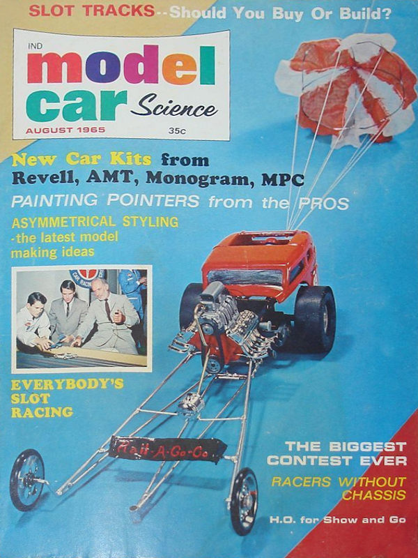 Model Car Science Aug August 1965 