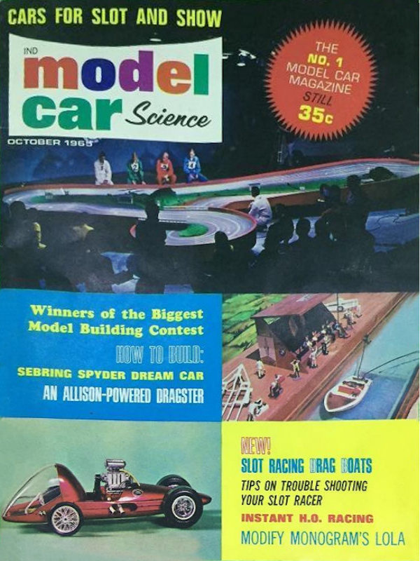 Model Car Science Oct October 1965 