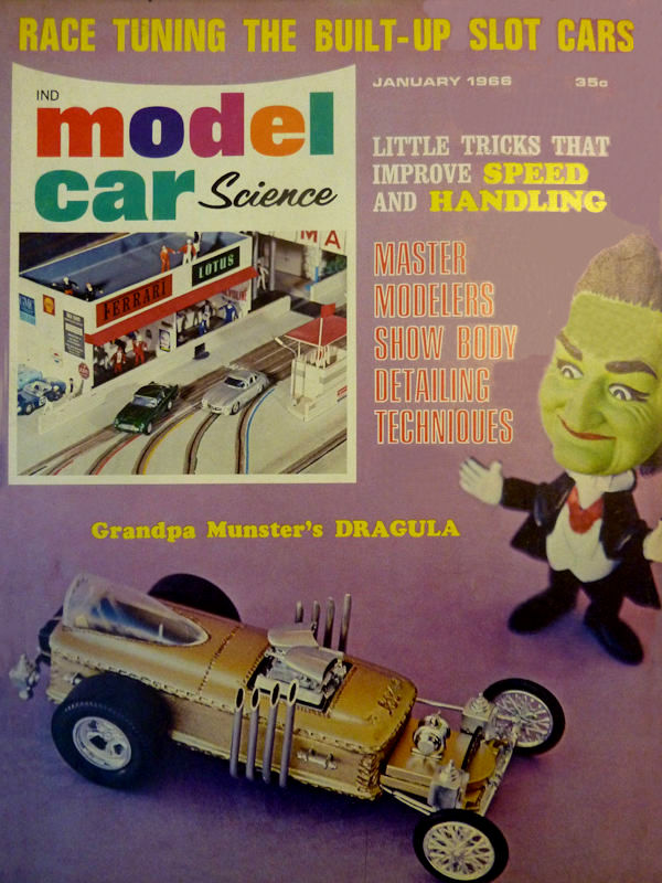 Model Car Science Jan January 1966 