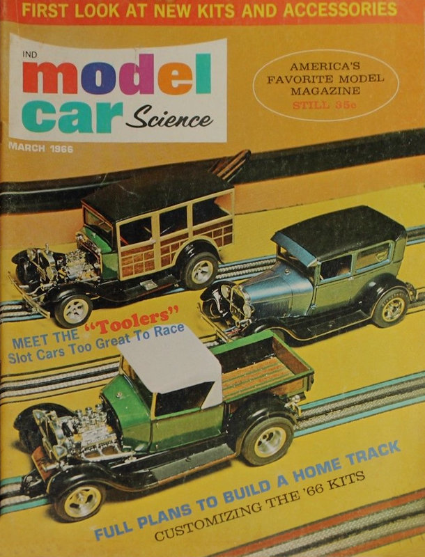 Model Car Science Mar March 1966 