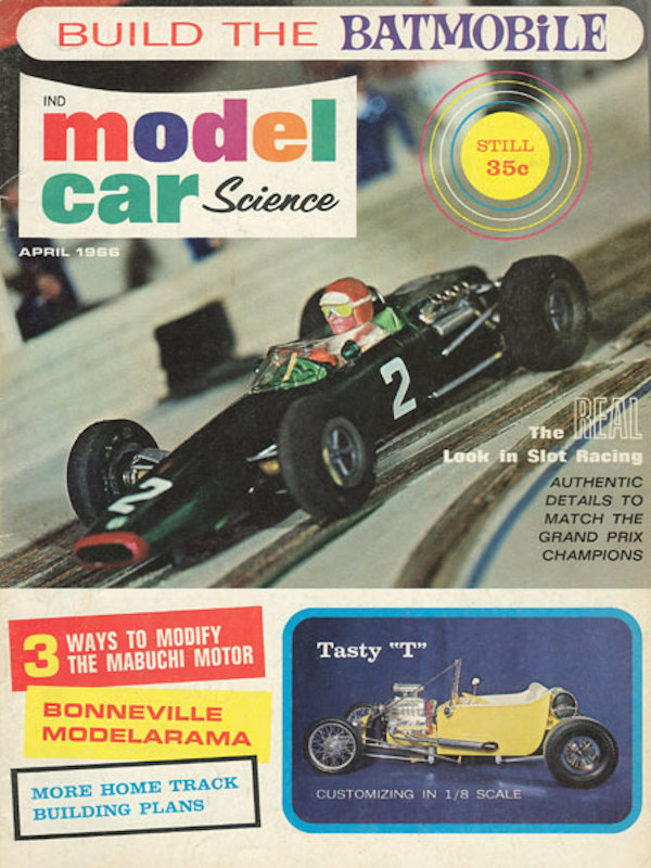 Model Car Science Apr April 1966 