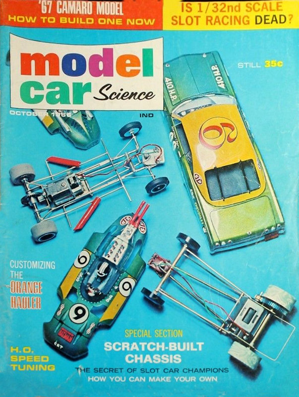 Model Car Science Oct October 1966 