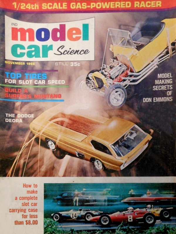 Model Car Science Nov November 1966 