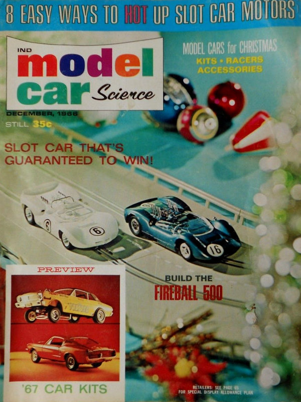 Model Car Science Dec December 1966 