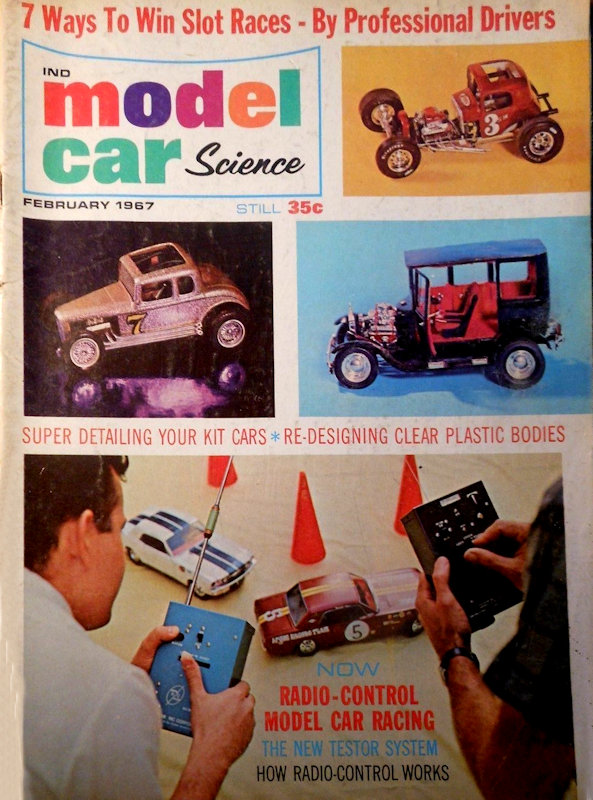 Model Car Science Feb February 1967 