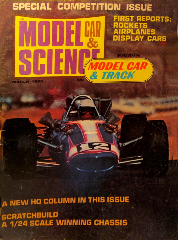 Model Car Science Mar March 1968 