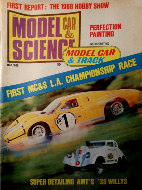Model Car Science May 1968 