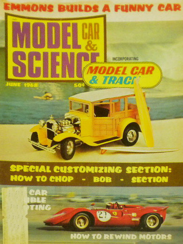 Model Car Science June 1968 