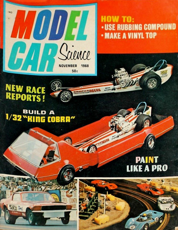 Model Car Science Nov November 1968 