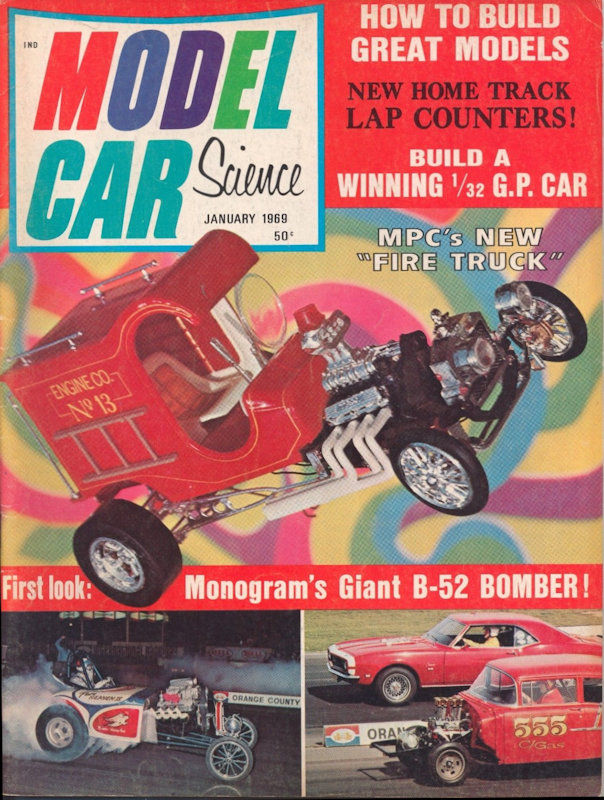 Model Car Science Jan January 1969 