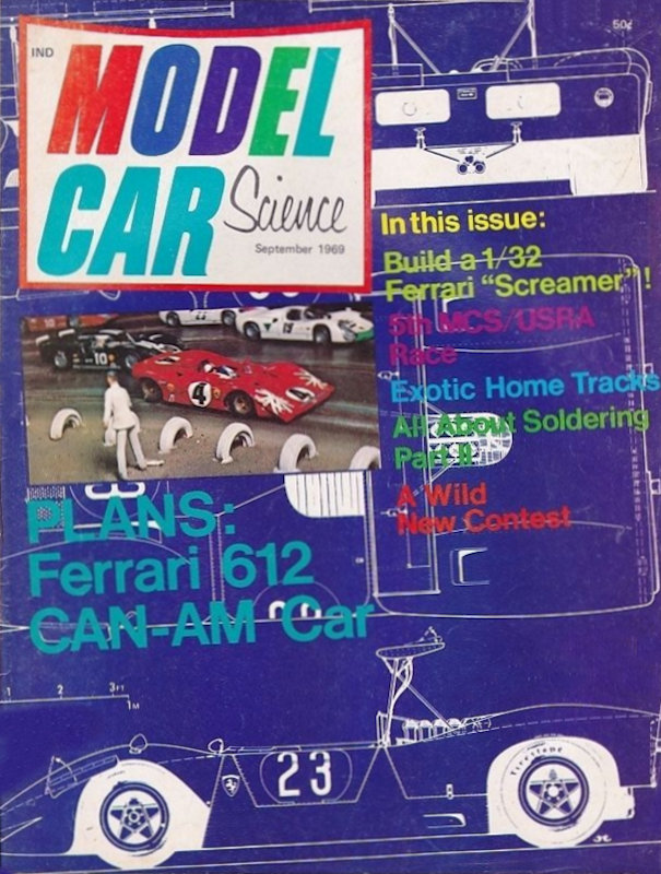 Model Car Science Sept September 1969 