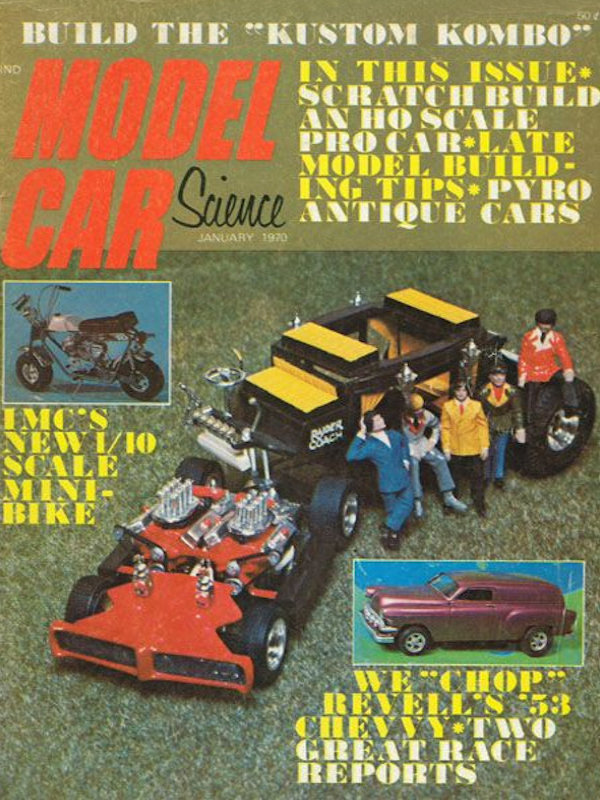 Model Car Science Jan January 1970 