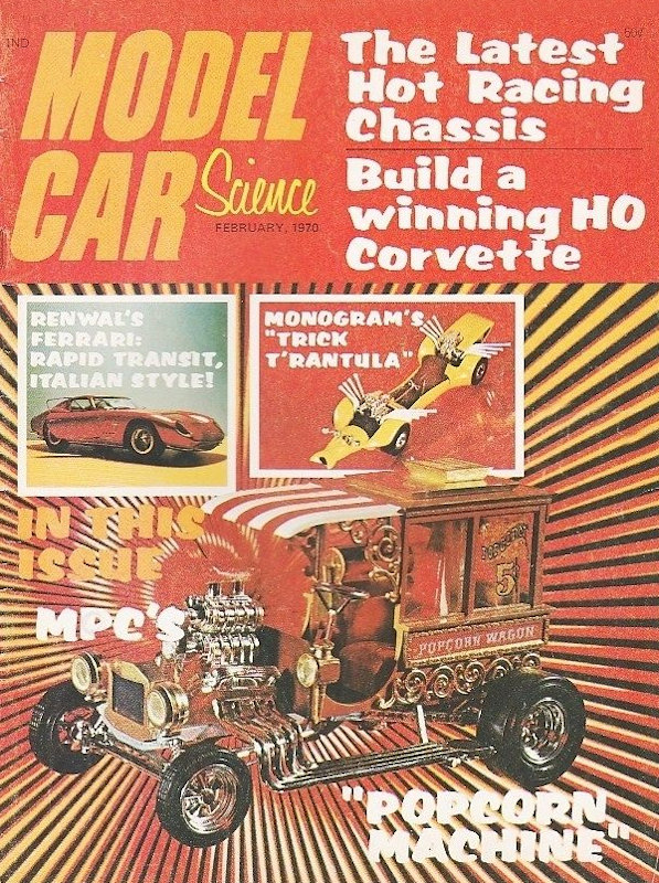 Model Car Science Feb February 1970 