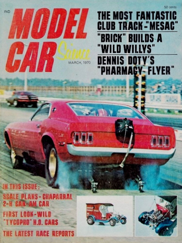 Model Car Science Mar March 1970 