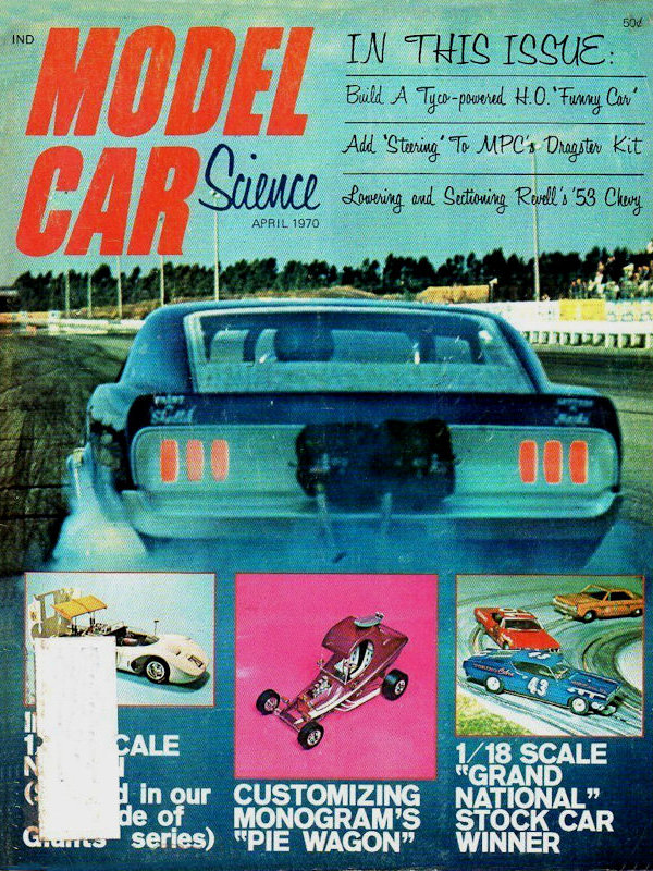 Model Car Science Apr April 1970 