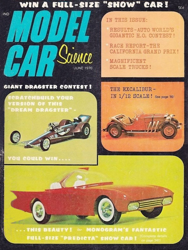 Model Car Science June 1970
