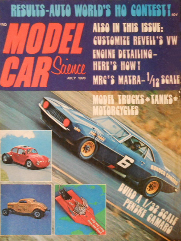 Model Car Science July 1970 