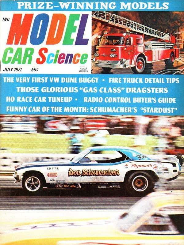 Model Car Science July 1971 