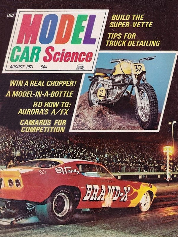 Model Car Science Aug August 1971 