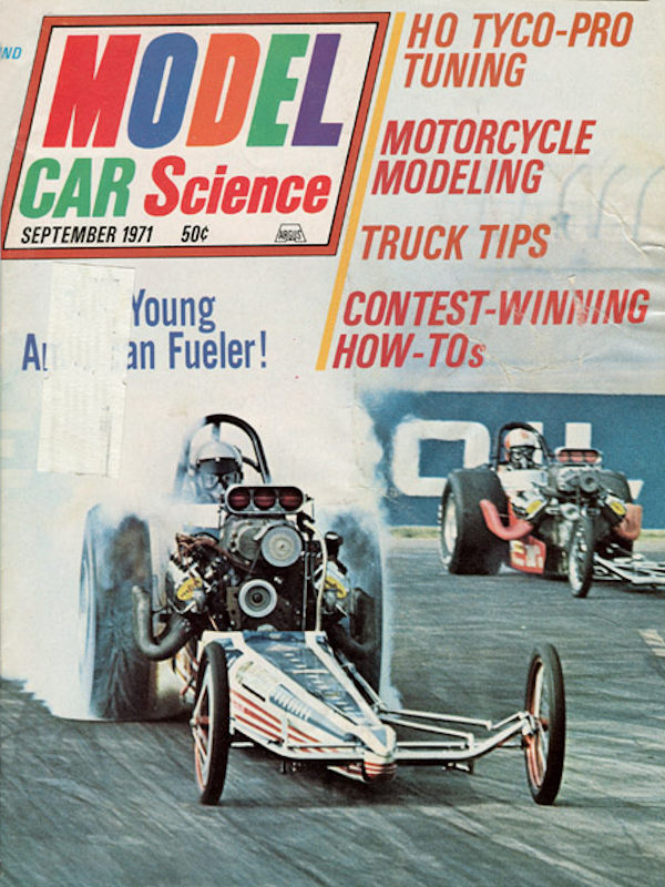 Model Car Science Sept September 1971 