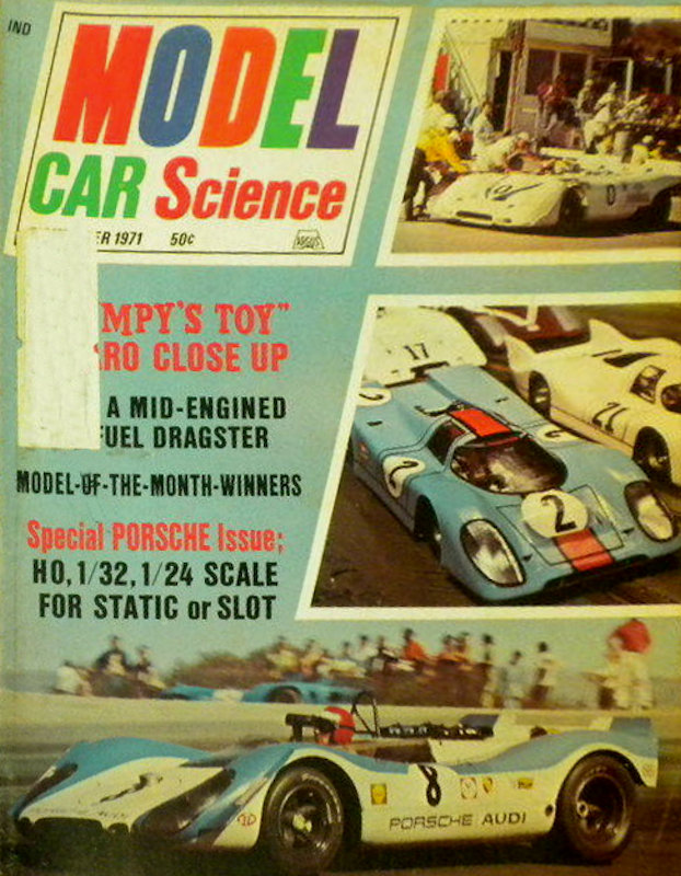 Model Car Science Nov November 1971 