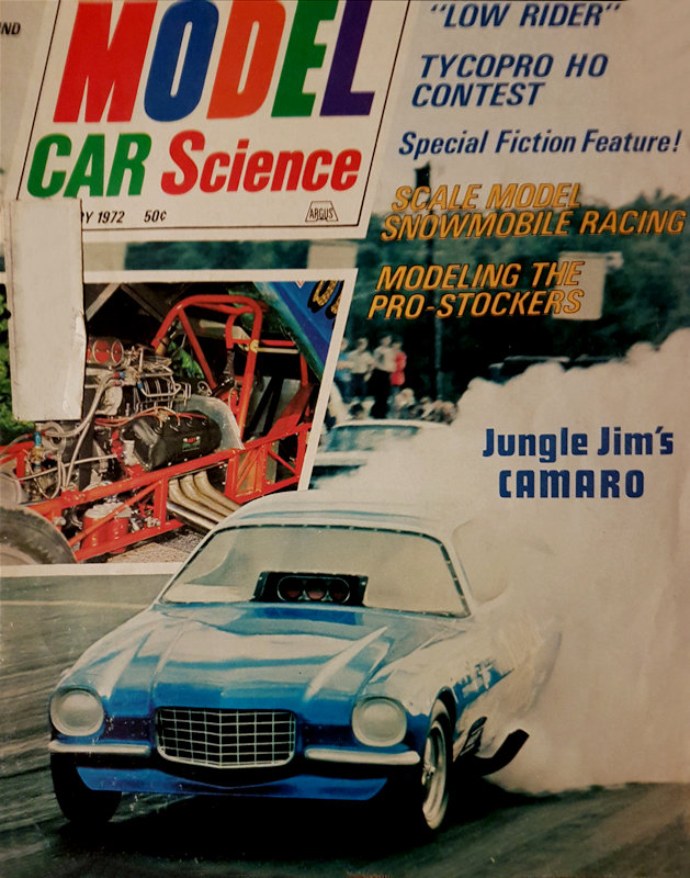 Model Car Science Jan January 1972 