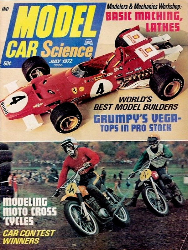 Model Car Science July 1972 