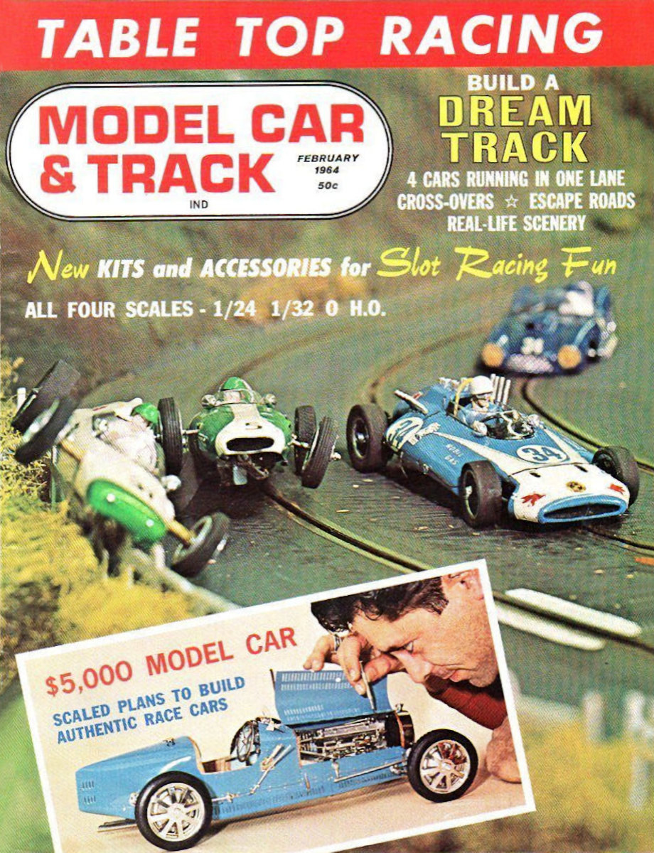 Model Car & Track February 1964 