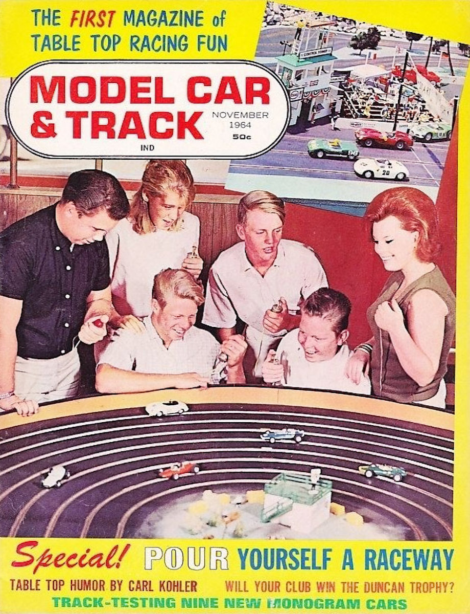 Model Car & Track Nov November 1964 