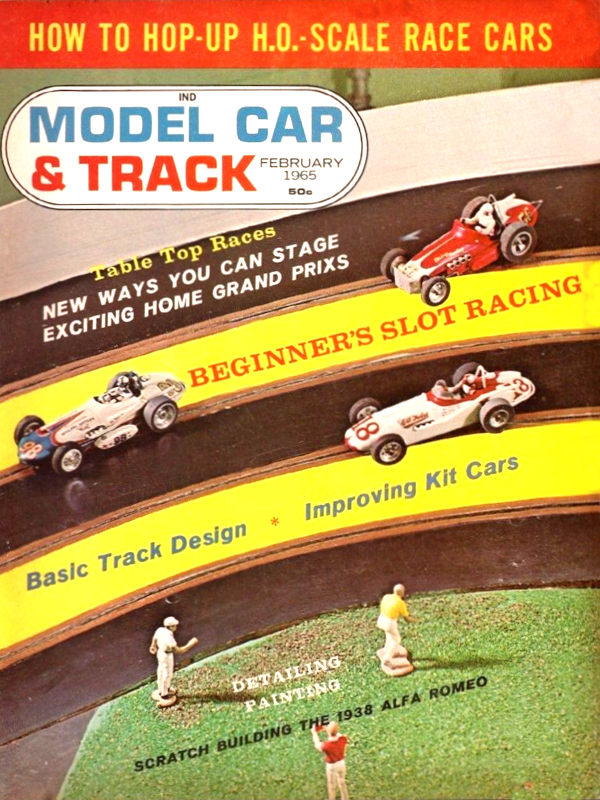 Model Car & Track Feb February 1965 