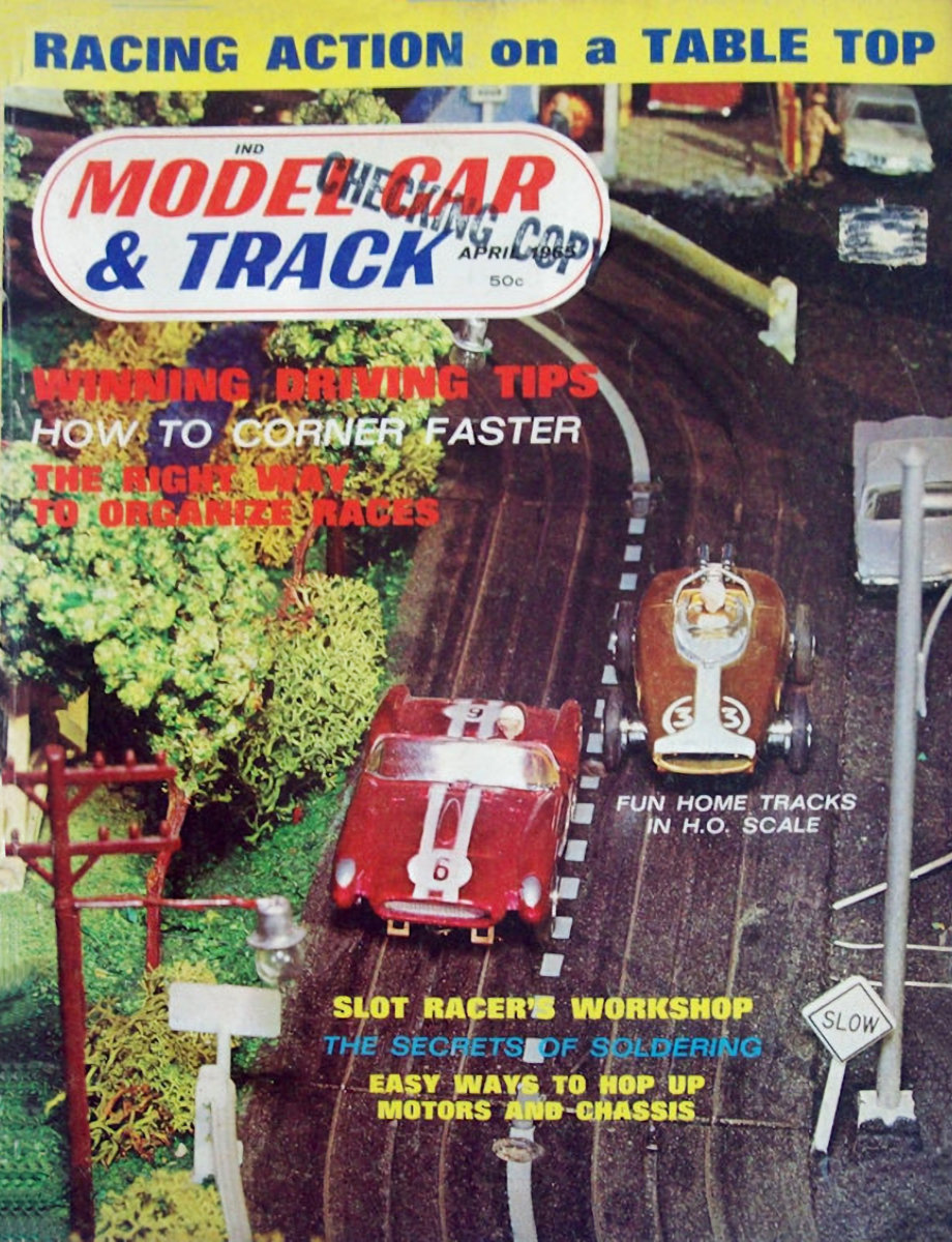 Model Car & Track Apr April 1965 