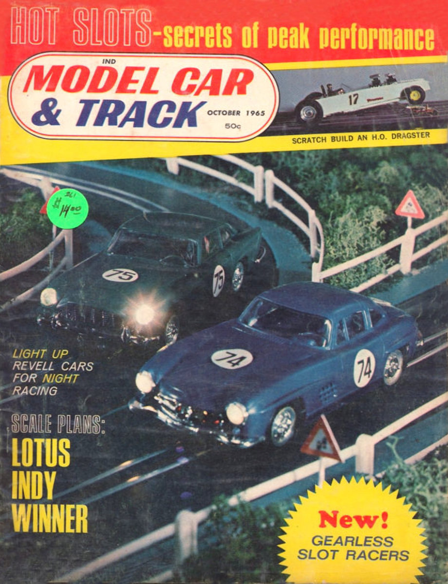 Model Car & Track Oct October 1965 