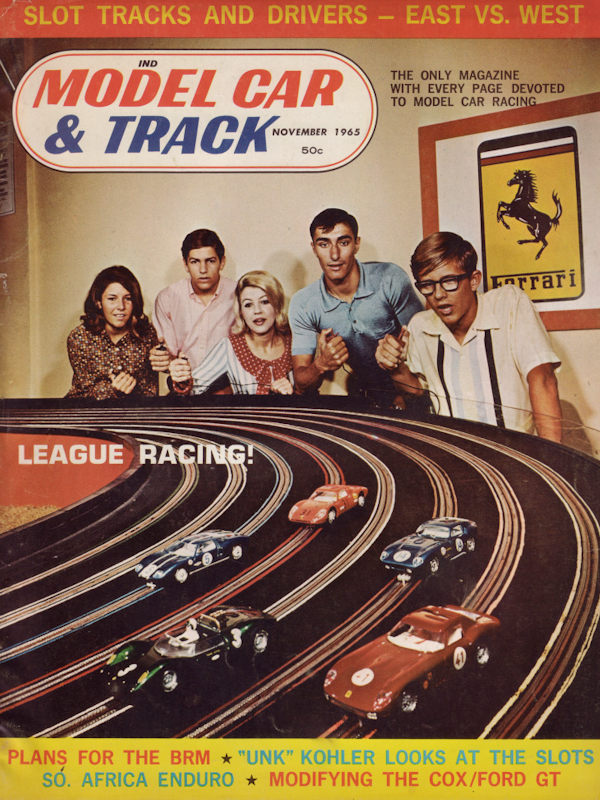 Model Car & Track Nov November 1965 