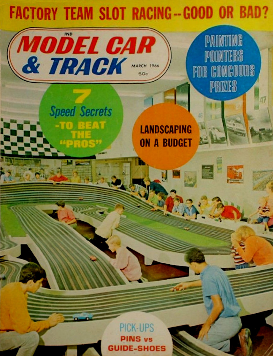 Model Car & Track Mar March 1966 