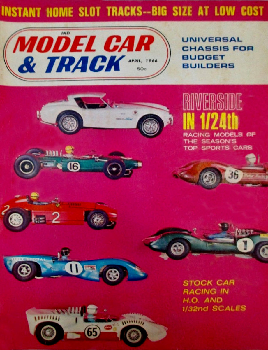 Model Car & Track Apr April 1966 