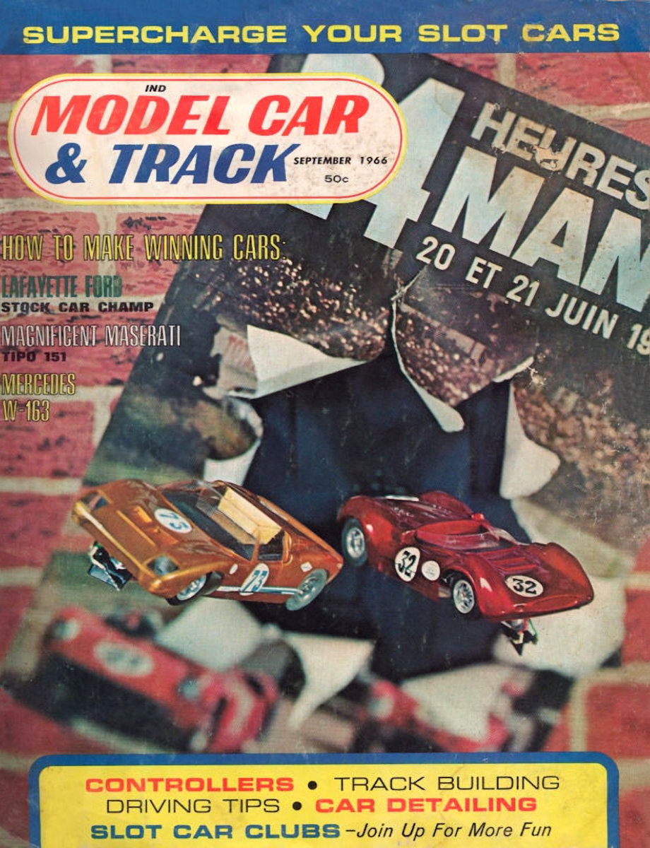 Model Car & Track Sept September 1966 