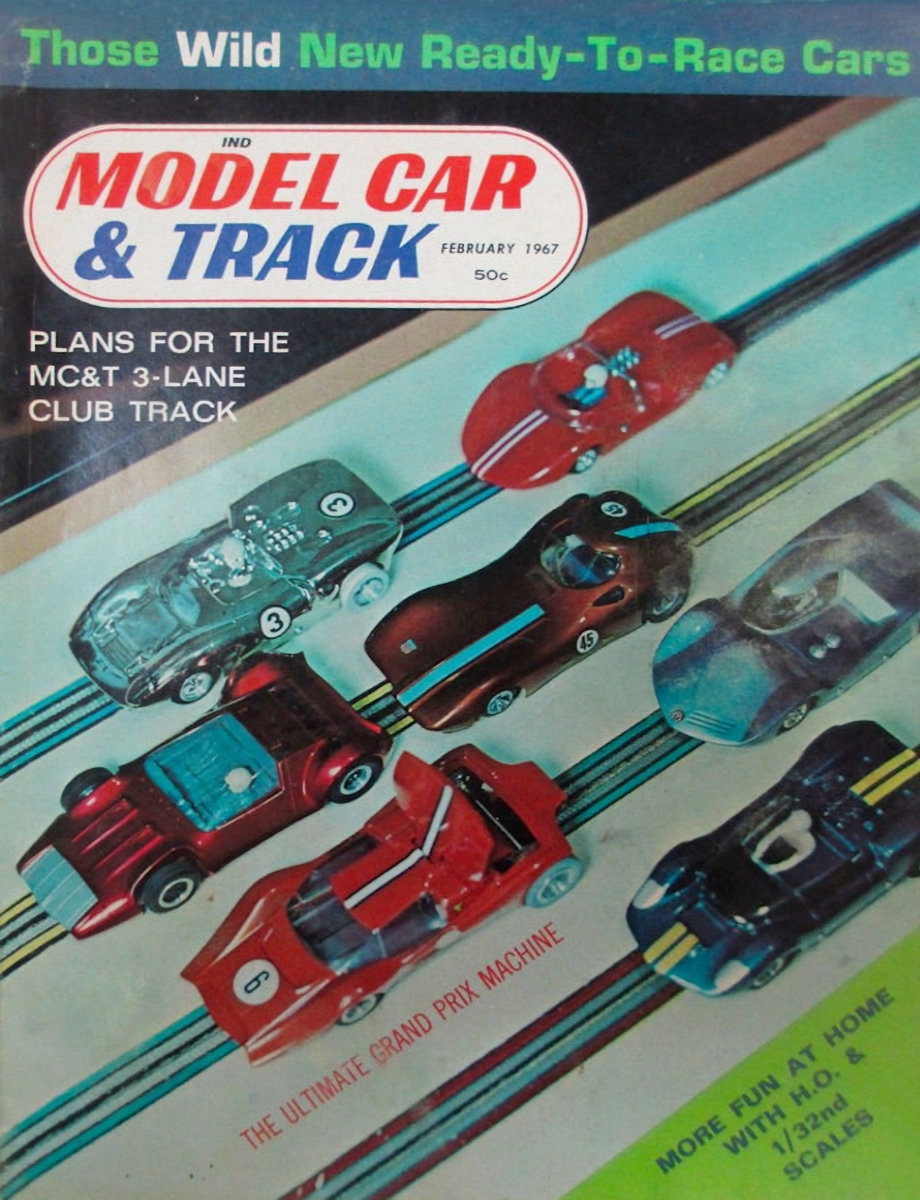 Model Car & Track Feb February 1967 