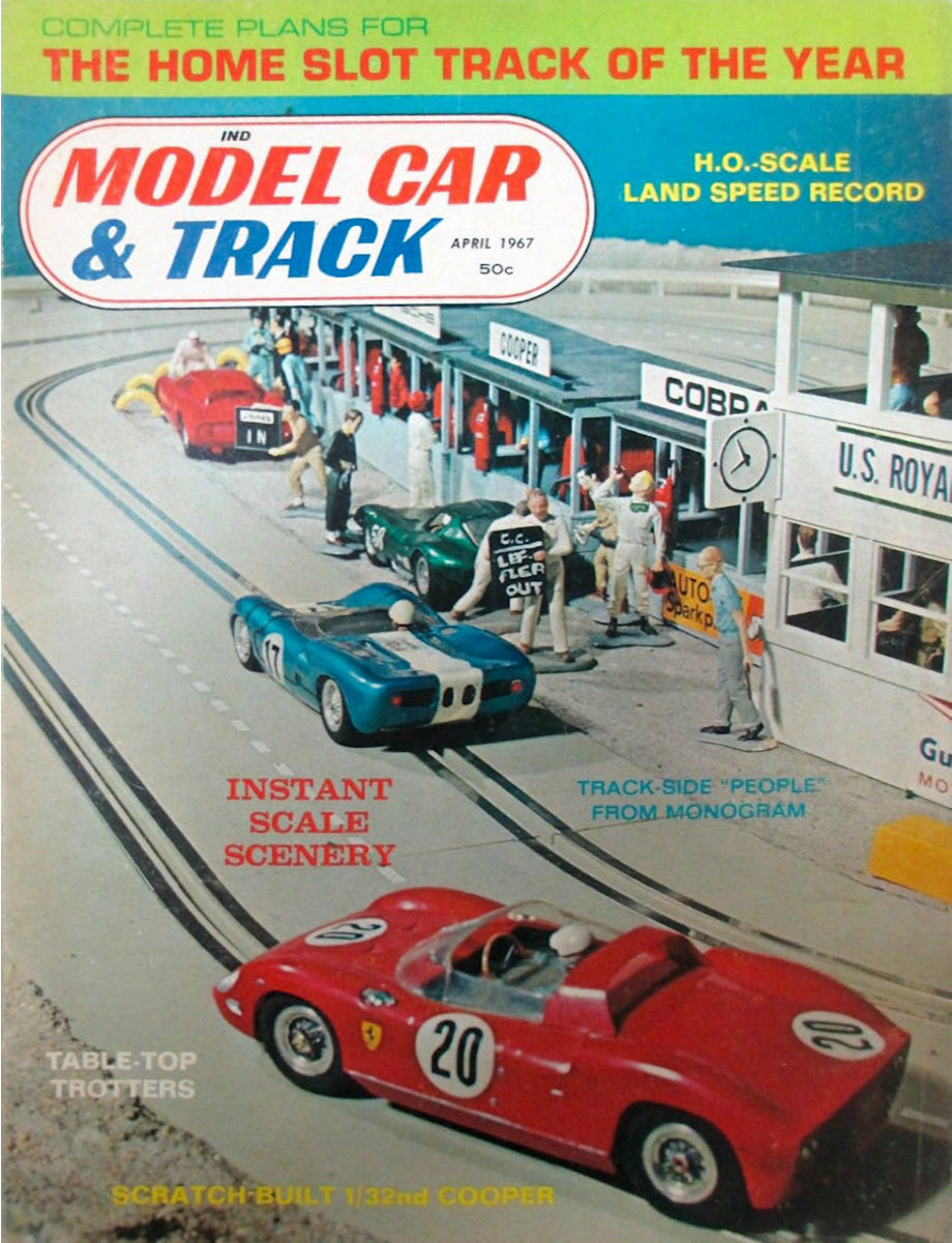 Model Car & Track Apr April 1967 