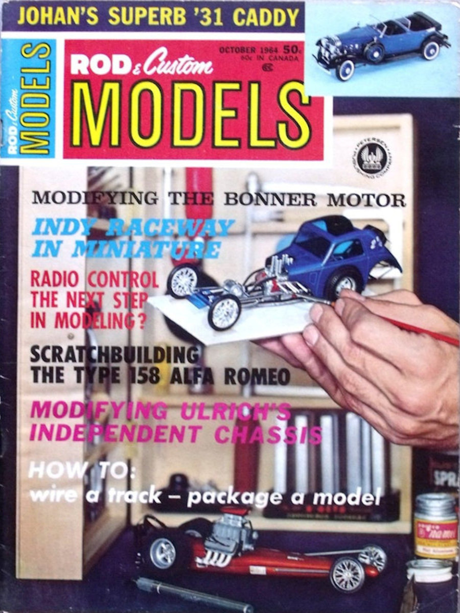 Rod Custom Models October 1964 