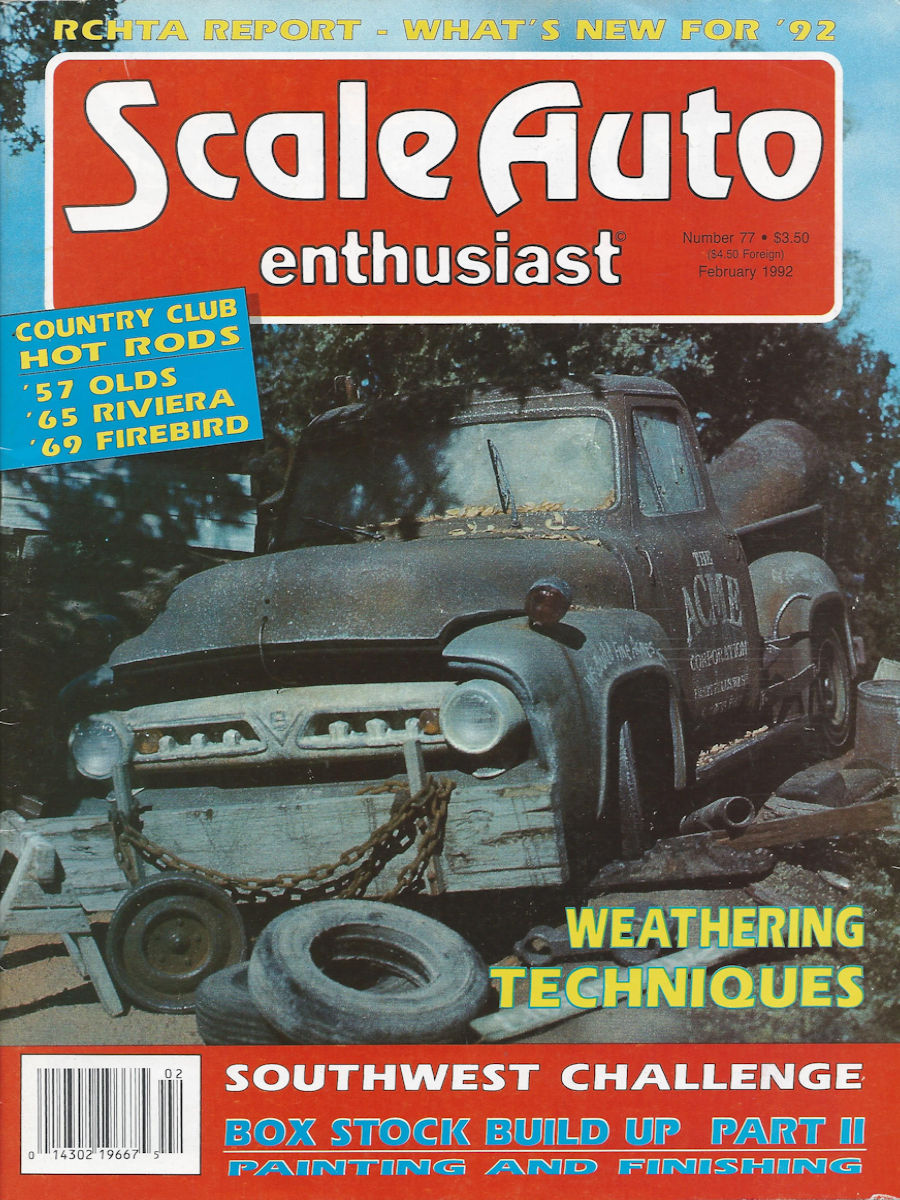 Scale Auto Feb February 1992 