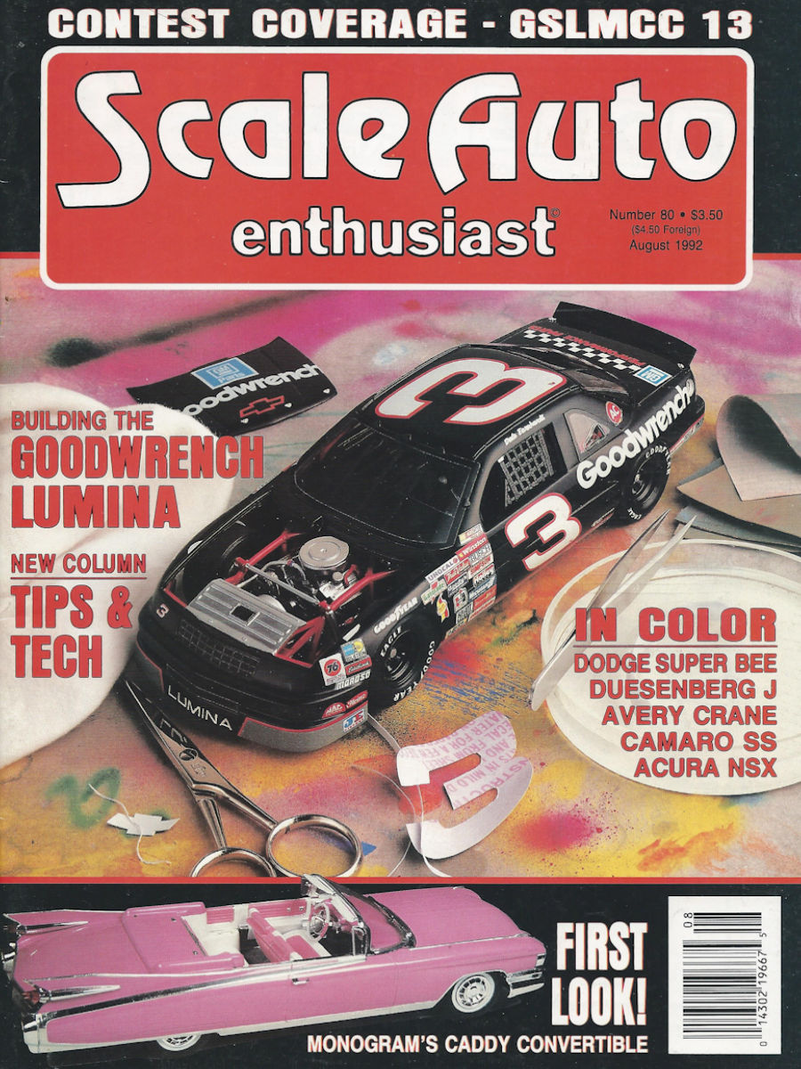 Scale Auto Aug August 1992 