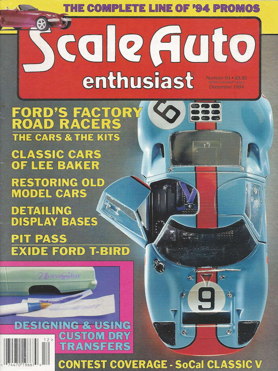 Scale Auto Dec December 1994 